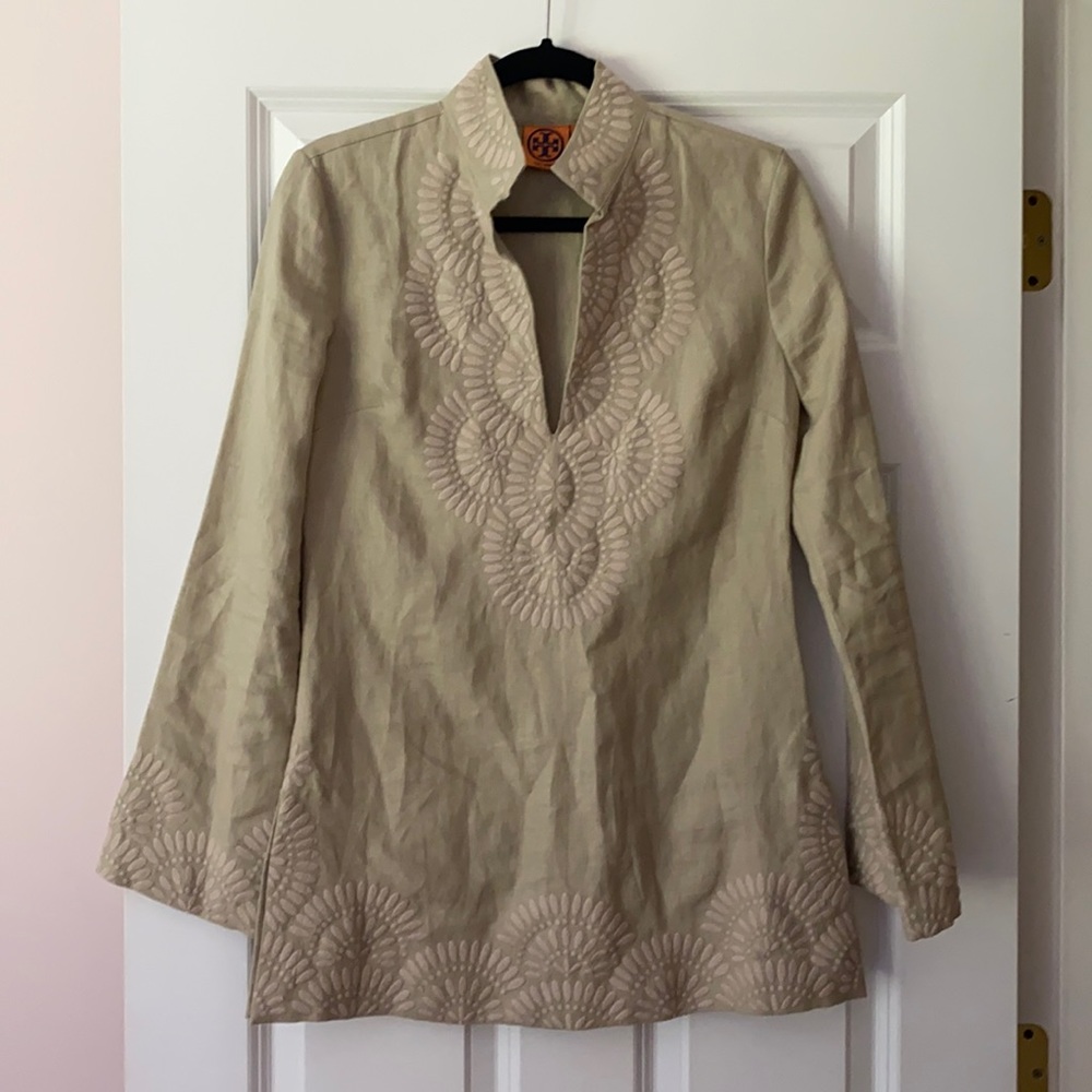 RARE TORY BURCH TUNIC SIZE 4 PERFECT CONDITION
